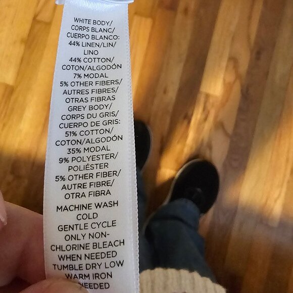 Women’s Loft Long Sleeve Two-Tone Heathered Gray Cardigan w/ Subtle Shimmer, XS - Picture 6 of 6